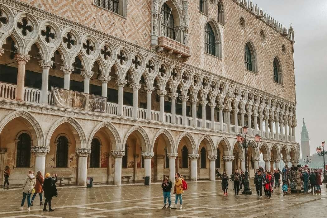 Venedig im Winter - Dogenpalast