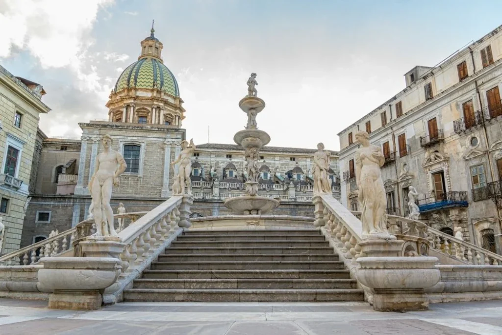 Palermo Sehenswürdigkeiten: Fontana Pretoria