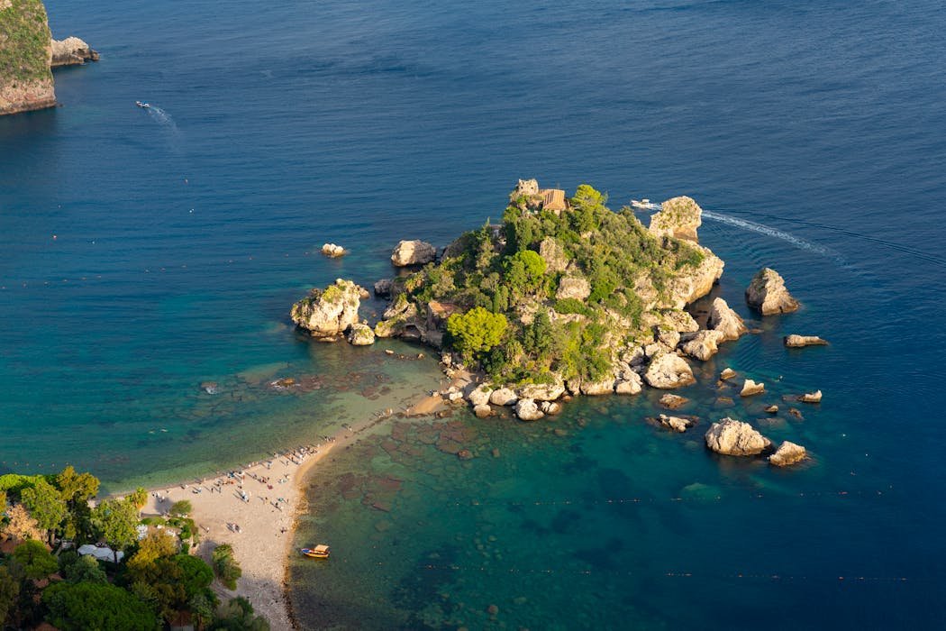 Sizilien Strände Isola Bella in Taormina