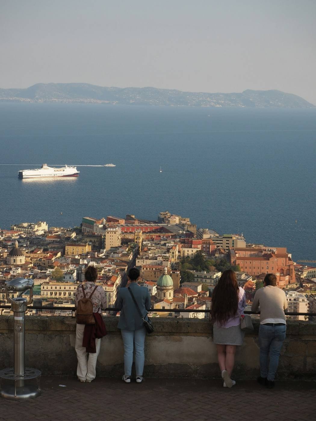 Neapel Highlights: Castel Sant'Elmo Ausblick