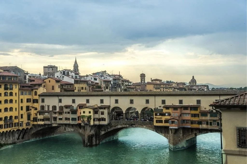 Vasari Korridor über der Ponte Vecchio