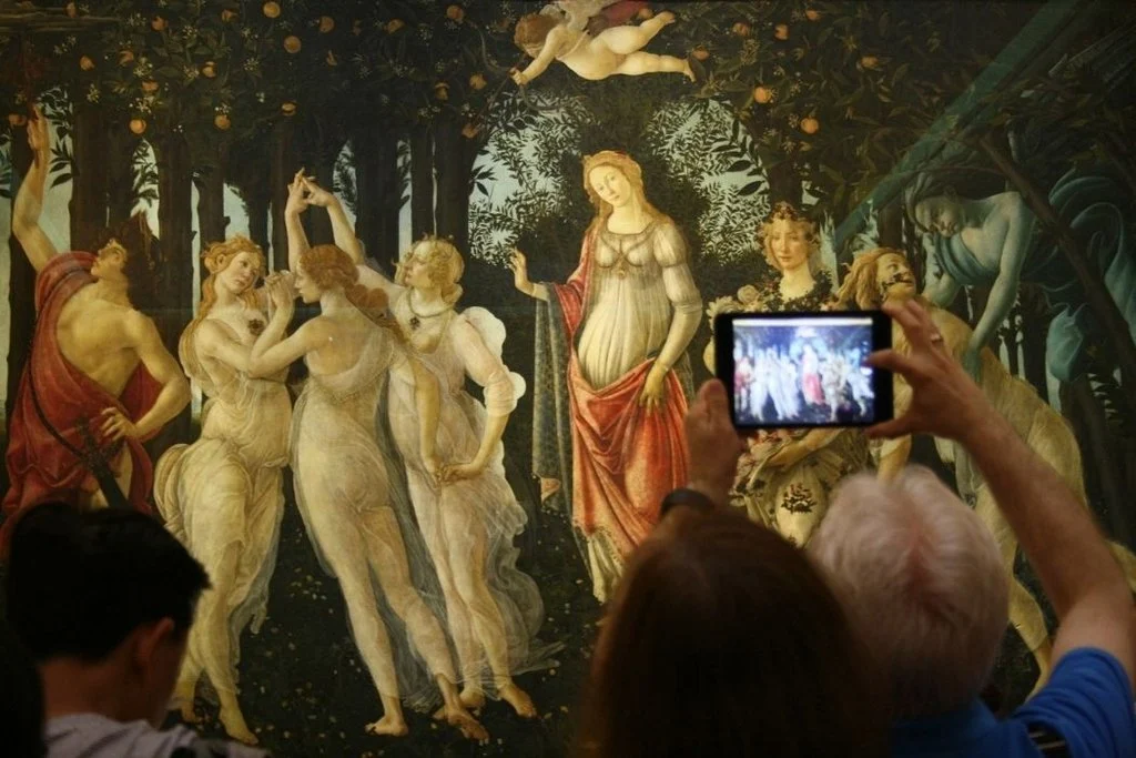 Gemälde Primavera von Botticelli